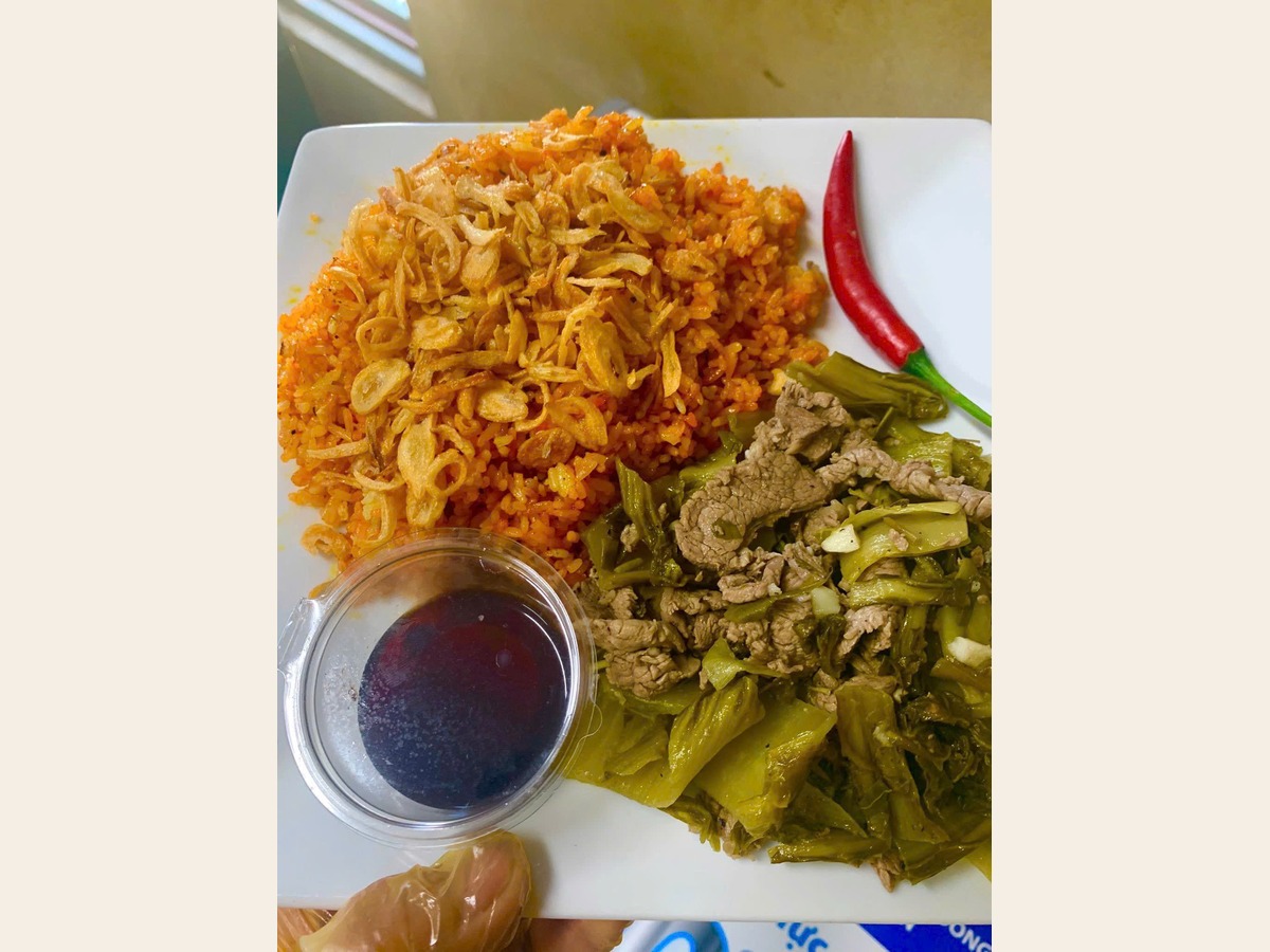 Cơm rang dưa bò